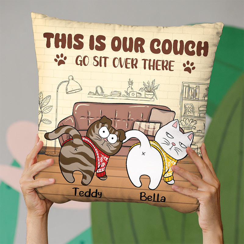 Reserved For The Cats - Cat Personalized Custom Pillow - Christmas Gift For Pet Owners, Pet Lovers