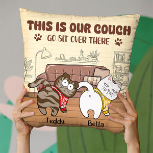 Reserved For The Cats - Cat Personalized Custom Pillow - Christmas Gift For Pet Owners, Pet Lovers