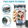 You're My Sun, My Moon, All My Stars - Couple Personalized Custom Tumbler - Gift For Husband Wife, Anniversary