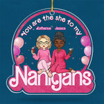 Custom Name Nanna Friendship Gifts - Personalized Ornament