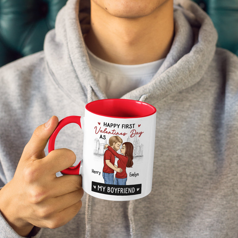 Personalized Mug - Hugging Couple Christmas - All I Want For Christmas Is  You - Valentine's Day Gifts, Couple