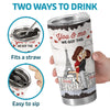 I'll Love You Until I Die - Couple Personalized Custom Tumbler - Christmas Gift For Husband Wife, Anniversary
