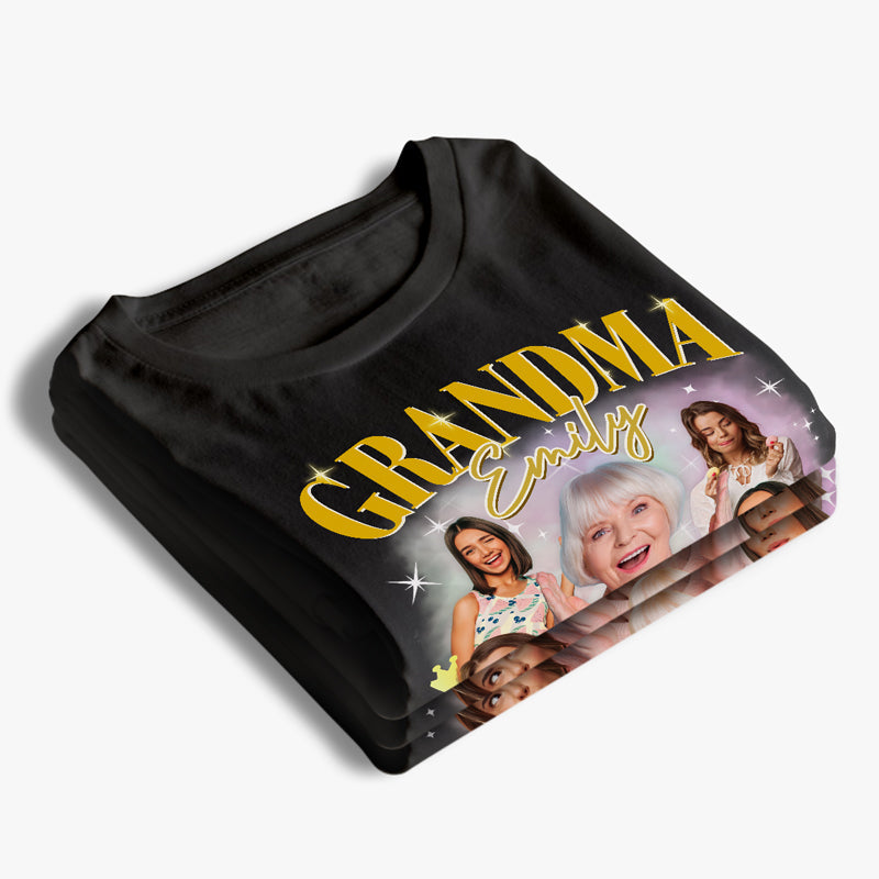 Custom Photo Life Is Better With Grandma - Family Personalized Custom Unisex T-shirt, Hoodie, Sweatshirt - Gift For Grandma