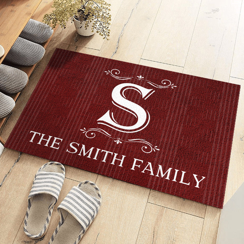 Come Back Home - Family Personalized Custom Home Decor Decorative Mat - House Warming Gift For Family Members