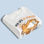 My Life Is Ruled By Tiny Furry Overlords - Cat Personalized Custom Unisex T-shirt, Hoodie, Sweatshirt - Gift For Pet Owners, Pet Lovers