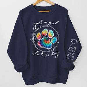 Love Comes In Fur And Paws - Dog & Cat Personalized Custom Unisex Sweatshirt With Design On Sleeve - Gift For Pet Owners, Pet Lovers