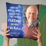Custom Photo Memorial Gifts - Personalized Pillow