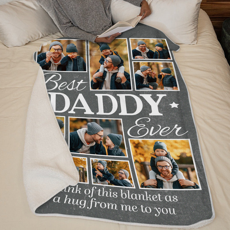 Custom Photo You Are My Greatest Gift - Family Personalized Custom Blanket - Gift For Dad, Mom