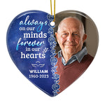Custom Photo Memorial Christmas Gifts - Personalized Ceramic Ornament