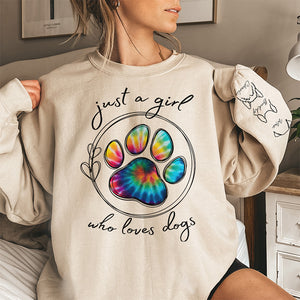 Love Comes In Fur And Paws - Dog & Cat Personalized Custom Unisex Sweatshirt With Design On Sleeve - Gift For Pet Owners, Pet Lovers