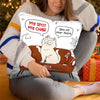 This Is My Couch Go Sit Over There - Cat Personalized Custom Pillow - Christmas Gift For Pet Owners, Pet Lovers