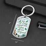 Custom Photo Memorial Butterfly Gifts - Personalized Keychain