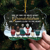 There Is No Greater Gift Than Grandchildren - Family Personalized Custom Ornament - Acrylic Benelux Shaped - Christmas Gift For Family Members