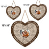 Custom Photo I Love Your Bad Jokes - Couple Personalized Custom Heart Shaped Home Decor Wood Sign - House Warming Gift For Husband Wife, Anniversary