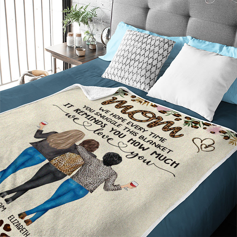 This Blanket Reminds You How Much We Love You - Personalized