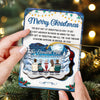 The Greatest Gift Our Parents Gave Us - Family Personalized Custom Wooden Card With Pop Out Ornament - Christmas Gift For Family Members