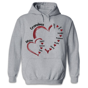 Tu es la lumière de ma vie - T-shirt unisexe personnalisé, sweat à capuche, cadeau pour maman, grand-mère