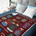 We Have An Incredible Bond - Bestie Personalized Custom Blanket - Christmas Gift For Best Friends, BFF, Sisters