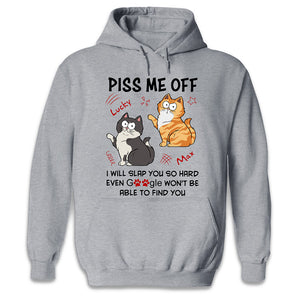 I Will Slap You So Hard - Cat Personalized Custom Unisex T-shirt, Hoodie, Sweatshirt - Gift For Pet Owners, Pet Lovers