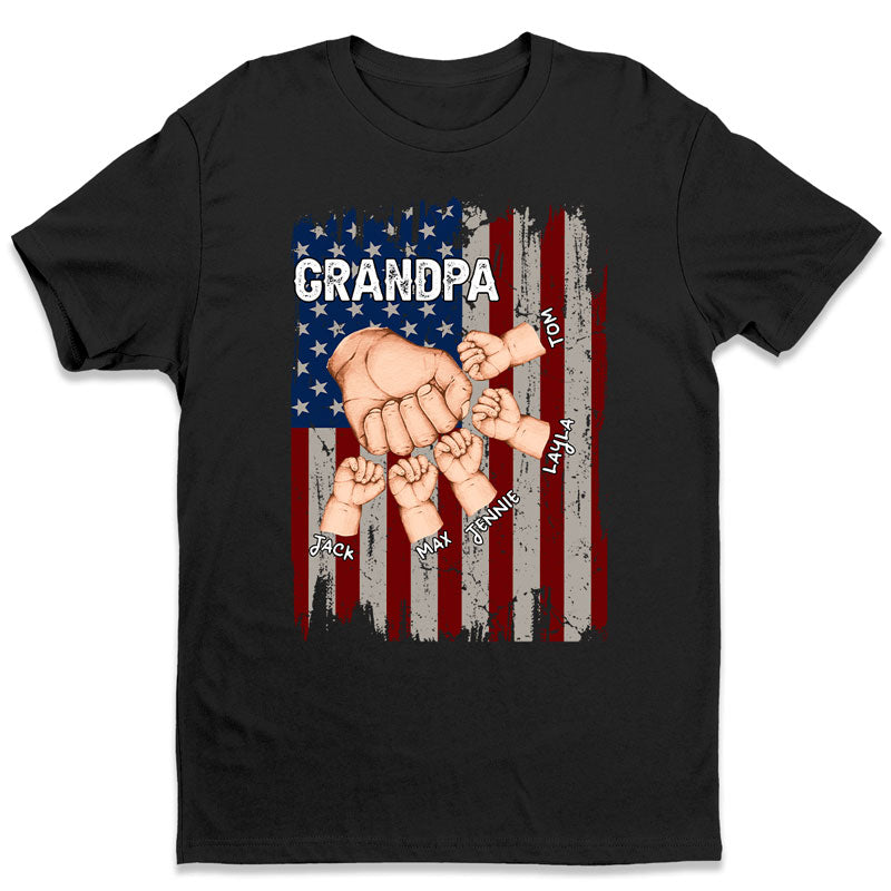 Grand-père est comme papa sans règles - T-shirt unisexe personnalisé pour la famille, T-shirt premium, sweat à capuche - Cadeau pour papa, grand-père