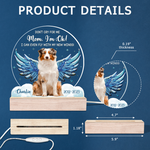 Custom Name Pet Memorial Gifts for Dog Lovers - Personalized 3D LED Light