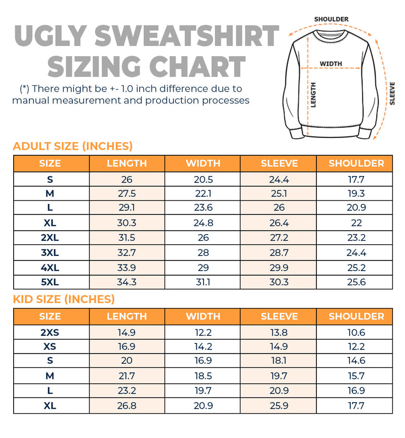 The Best Christmas Gift - Family Personalized Custom Ugly Sweatshirt - Unisex Wool Jumper - Christmas Gift For Family Members