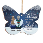 Custom Name Memorial Angel Christmas Gifts - Personalized Ornament