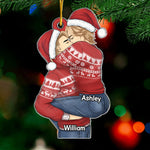 Custom Name Christmas Gifts for Couples - Personalized Ornament
