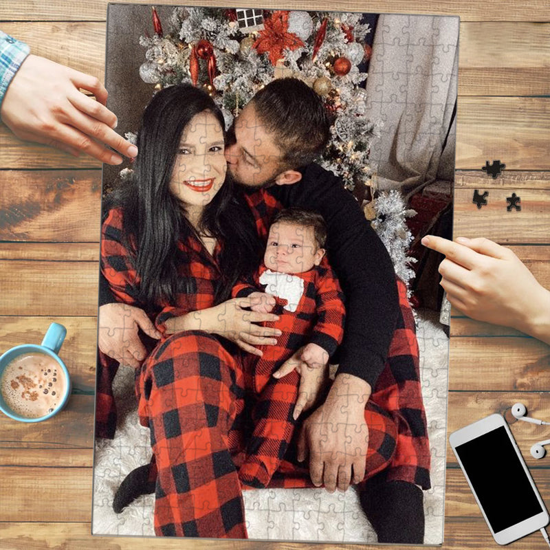 Custom Photo You Are Part Of Myself - Family Personalized Custom Jigsaw Puzzle - Gift For Family Members