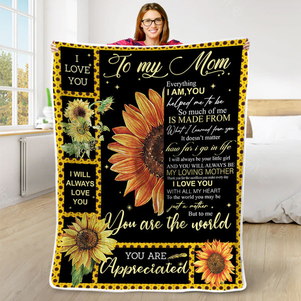 We Love You, Mom - Personalized Custom Blanket - Gift For Family, Chri -  Pawfect House ™