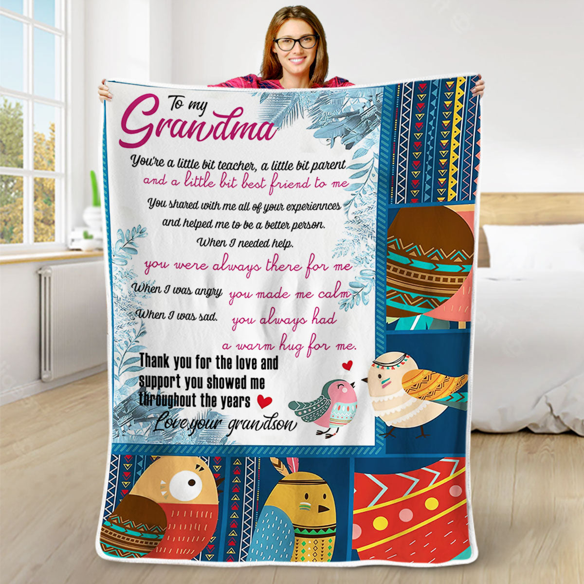 Birthday Grandma Gifts - Gifts For Grandma From Granddaughter, Grandso -  Pawfect House ™