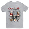 Just You, Me & These Fur Babies In Our Home, That's Pawfect - Couple Personalized Custom Unisex T-shirt, Hoodie, Sweatshirt - Gift For Couples, Pet Owners, Pet Lovers