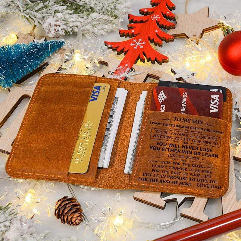  Valentines Day Gifts for Men, To My Husband Gifts, Anniversary,  Birthday Gifts for Husband from Wife, Leather Mens Wallet, Unique Gifts for  Him, Romantic Gifts for Him, RFID Bifold Wallet for