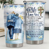 I May Not Be Your First Love But I Want To Be Your Last Everything - Tumbler - To My Wife, Gift For Wife, Anniversary, Engagement, Wedding, Marriage Gift