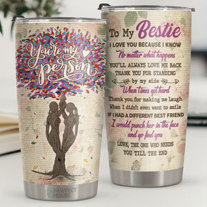 Pawfect House 20oz Tumbler - Thank You For Standing By My Side