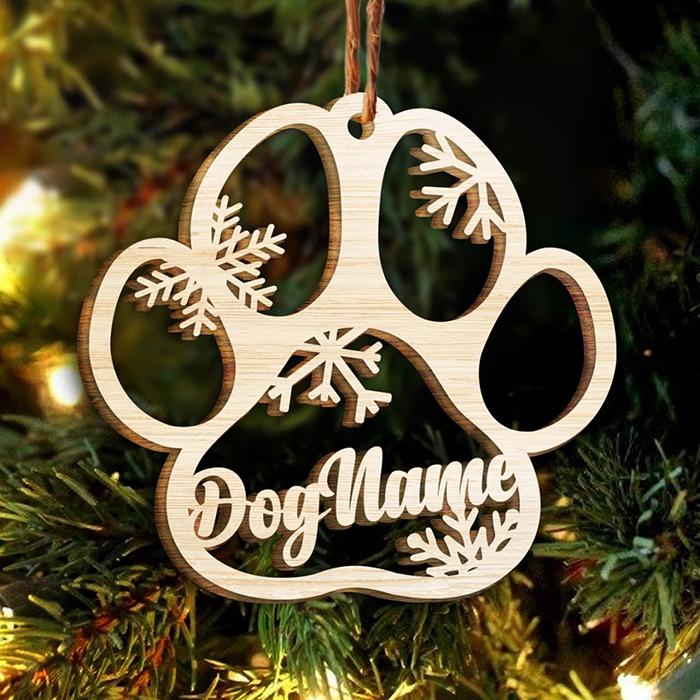 Paw Shaped Ornament