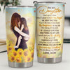 When I Asked God For An Angel, He Sent Me You - Tumbler - To My Daughter, Gift For Daughter, Daughter Gift From Mom, Birthday Gift For Daughter
