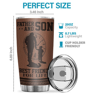 You're The Man Dad The Old Man But Still The Man Papa Bear - Tumbler - To My Dad, Gift For Dad, Dad Gift From Daughter And Son, Birthday Gift For Dad