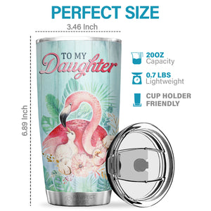 You Are Braver Than You Believe & Stronger Than You Seem - Tumbler - To My Daughter, Gift For Daughter, Daughter Gift From Mom, Birthday Gift For Daughter