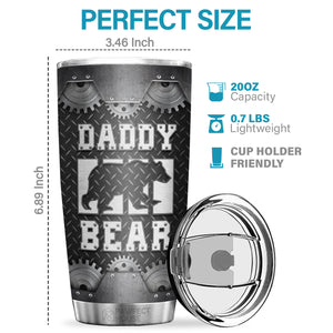 You're The Man Dad The Old Man But Still The Man - Tumbler - To My Dad, Gift For Dad, Dad Gift From Daughter And Son, Birthday Gift For Dad