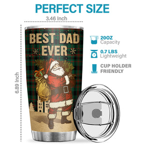 My Only Wish To God Will Be To Keep You Happy, Hearty And Healthy - Tumbler - Christmas Gift For Family, Couple, Friends, Christmas Decoration, Holiday Gift