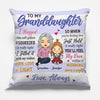 I Filled This Pillow With My Wishes - Family Personalized Custom Pillow - Gift For Grandchildren