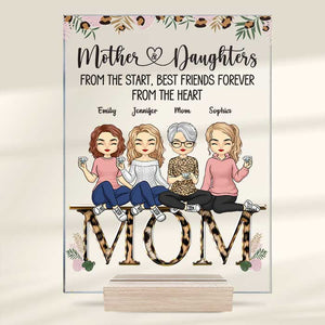 It Reminds You How Much We Love You Mom - Family Personalized Custom Acrylic Plaque - Mother's Day, Birthday Gift For Mom