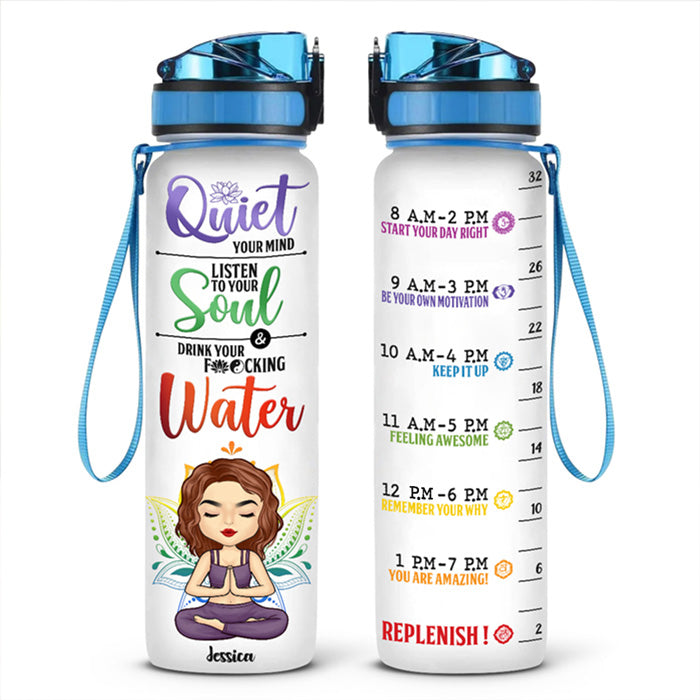 Custom Water Bottle Tracker Motivational Water Bottle With Straw Custom  Tumbler Personalized Water Bottle Water Bottle With Tracker 