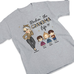 Rockin' The Nana Life - Family Personalized Custom Unisex T-shirt, Hoodie, Sweatshirt - Mother's Day, Birthday Gift For Mom, Grandma