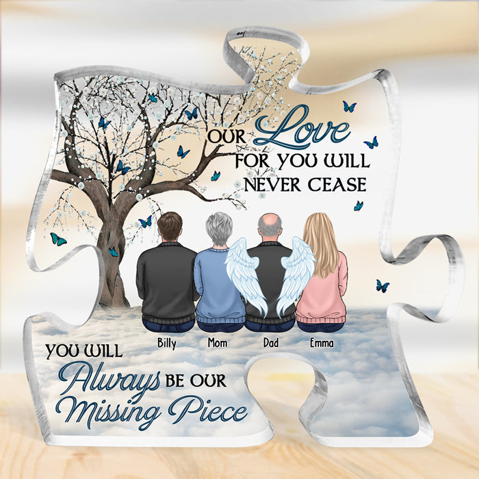 Puzzle Canvas You Are The Piece That Holds Us Together Personalized Canvas  Print Gift For Mom - Up to 10 Piece | Interest Pod