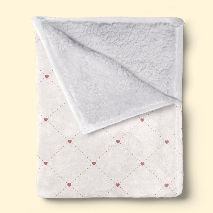 I Love You More - Couple Personalized Custom Blanket - Gift For Husband Wife, Anniversary