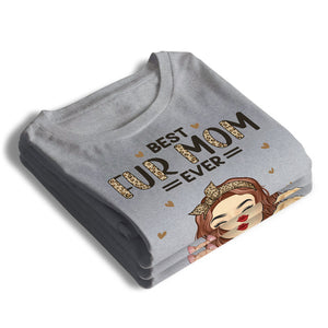 Best Fur Mom Ever - Dog & Cat Personalized Custom Unisex T-shirt, Hoodie, Sweatshirt - Mother's Day, Birthday Gift For Mom, Pet Owners, Pet Lovers