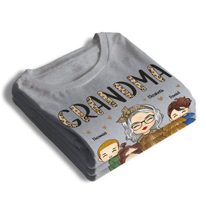 Just Call Me Grandma - Family Personalized Custom Unisex T-shirt, Hoodie, Sweatshirt - Mother's Day, Birthday Gift For Grandma