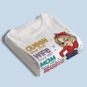 Best Nana Since - Family Personalized Custom Unisex T-shirt, Hoodie, Sweatshirt - Mother's Day, Birthday Gift For Mom, Grandma